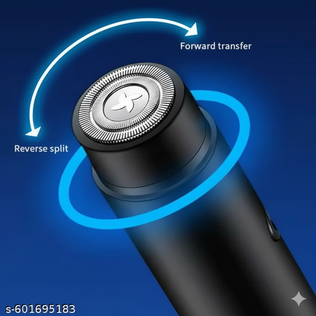 Mini Portable Electric Shaver – USB Rechargeable, Wet & Dry, Pocket-Sized