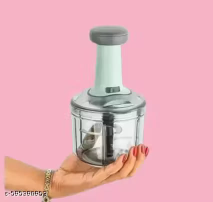 KTKM Enterprises Manual Hand Press Push Chopper